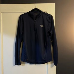Navy blue quarter zip